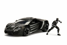 1/24 Marvel Avengers Lykan Hypersport Car w/Black Panther Figure