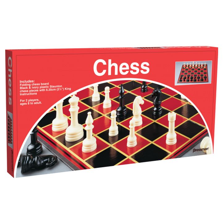 Chess (Folding Board) By Pressman Toy