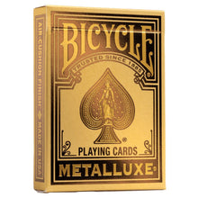 Playing Cards: Bicycle: Metalluxe Gold - Cats In Hat Inc.