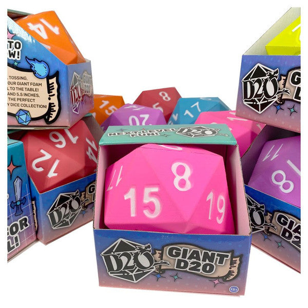 Giant Foam D20 Assortment (12)
