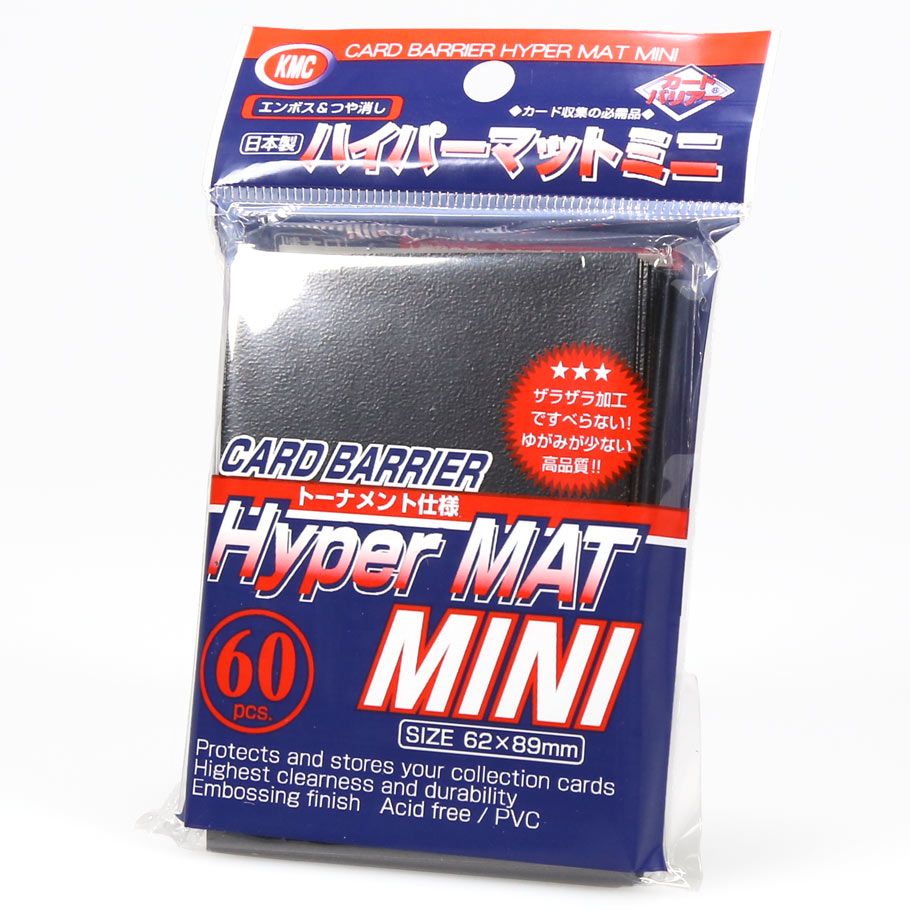 Deck Protector: Mini Hyper Black (60) - Cats In Hat Inc.