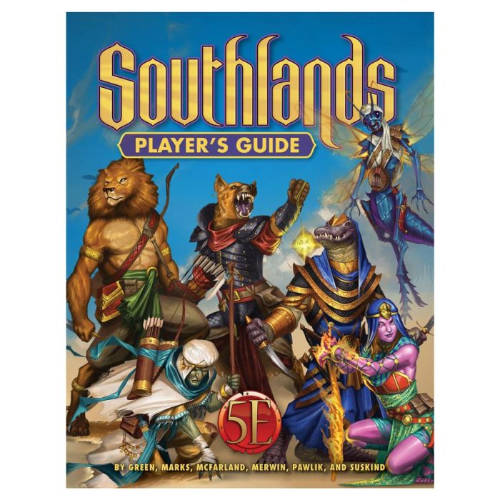 D&D 5E: Southlands Player’s Guide - Cats In Hat Inc.