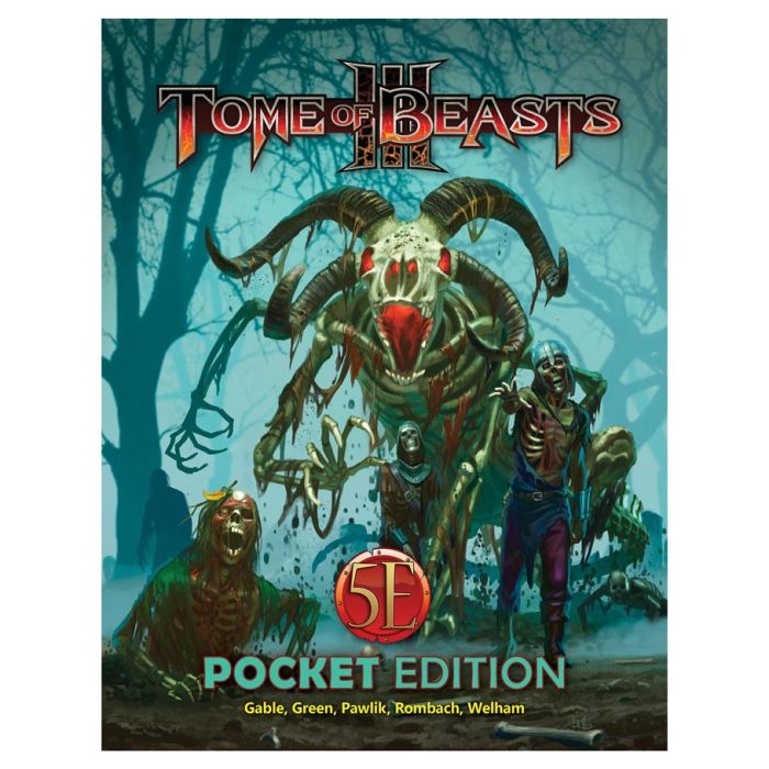 D&D 5E: Tome Of Beasts 3 Pocket Edition - Cats In Hat Inc.