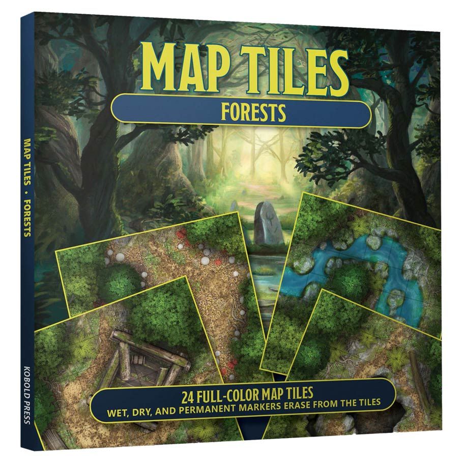 Map Tiles: Forests By Kobold Press