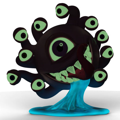 D&D: 7��� Scale Resin Figure: Beholder Glow-In-The-Dark