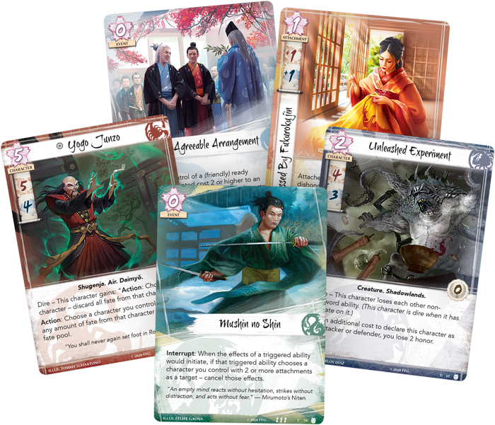 Legend Of The Five Rings LCG: The Temptation Of The Scorpion Dynasty Pack
