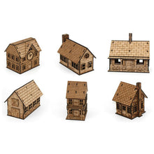 Colonial Village: Colonial Town 6 Piece Set - Cats In Hat Inc.