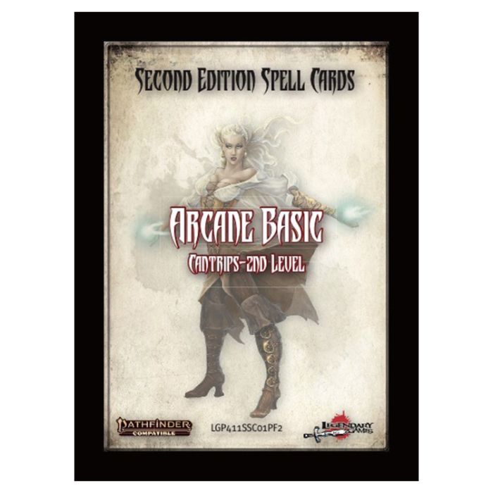 Pathfinder 2E: Spell Cards: Arcane Basic