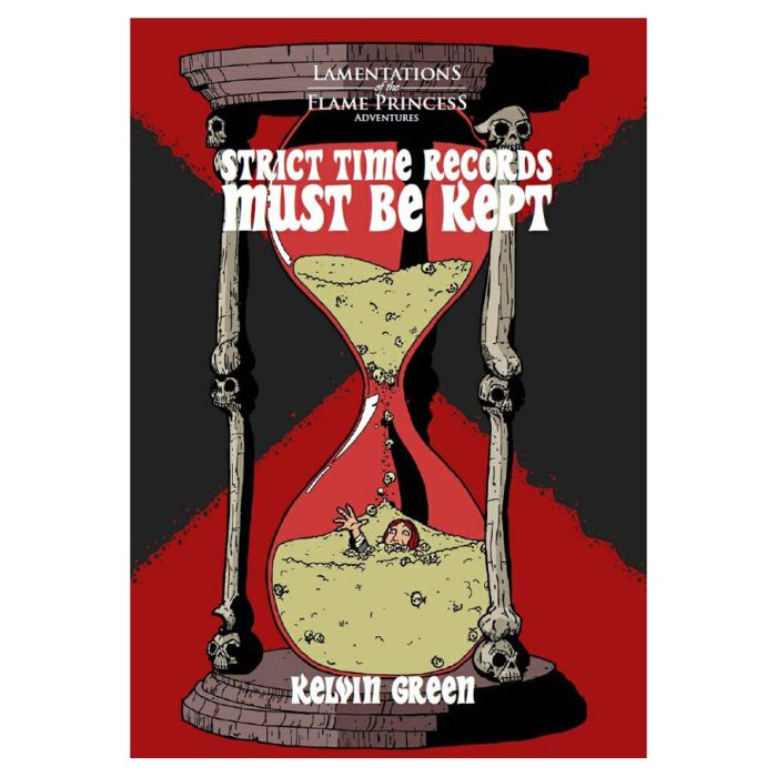 Lamentations Of The Flame Princess: Adventure: Strict Time Records Must Be Kept - Cats In Hat Inc.