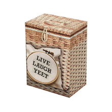 Deck Box: Live Laugh Yeet - Cats In Hat Inc.