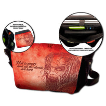 Messenger Bag: Hell Is Empty - Cats In Hat Inc.