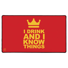 Playmat: I Drink And I Know Things! - Cats In Hat Inc.