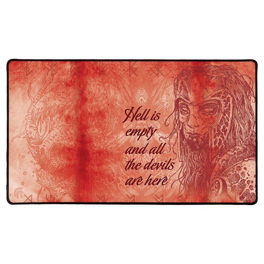Playmat: Hell Is Empty - Cats In Hat Inc.
