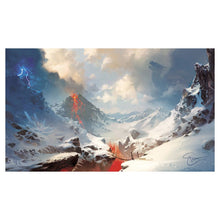 Playmat: Lands Mountains