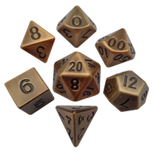 7-Set Metal Antique Gold