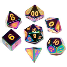7-Set Metal Flame Torched Rainbow