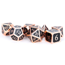 7-Set Metal Antique Copper with Black Enamel