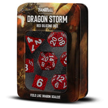 7-set Silicone: Dragon Storm: Red Dragon Scales