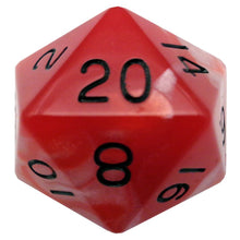 d20 Single 35mm Mega Red and White with Black
