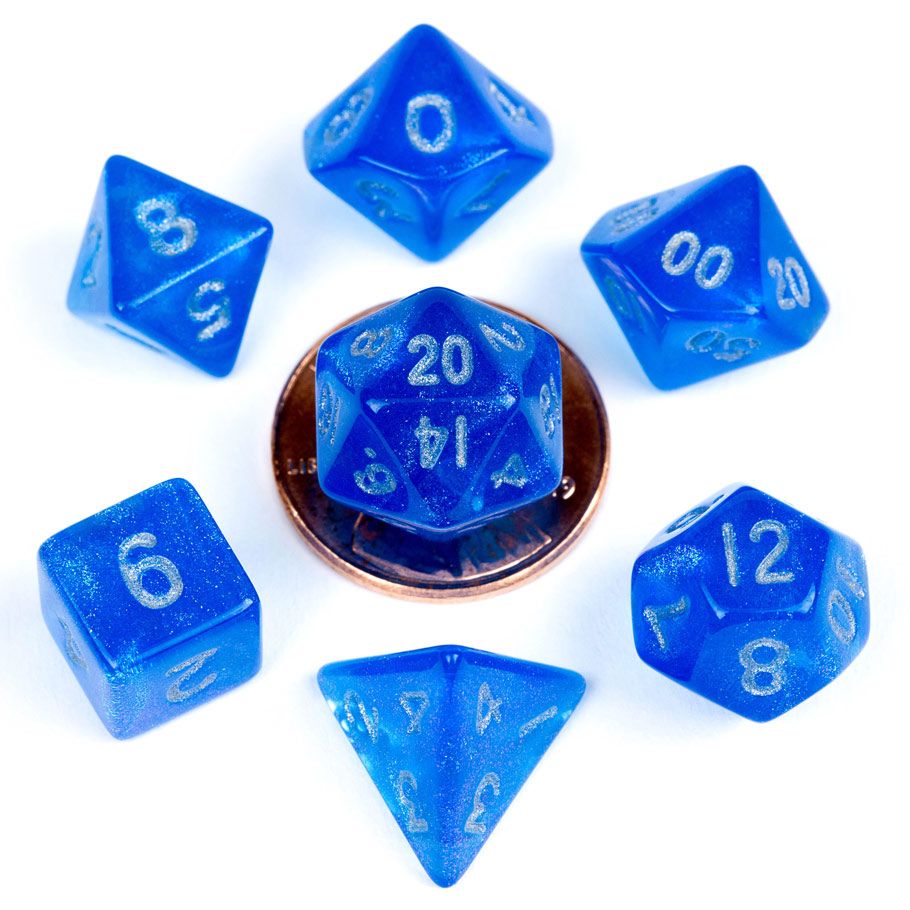 7-Set Mini Stardust Blue with Silver