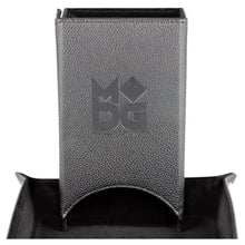 Dice Tower: Fold Up Leather Black By FanRoll by MDG