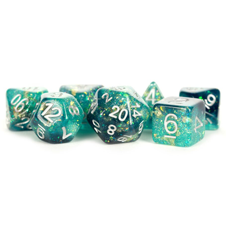 7-Set Eternal Teal and Black with White