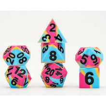 7-Set Sharp Edge Silicone Rubber: 16mm: Pride: Pansexual By FanRoll by MDG