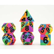 7-Set Sharp Edge Silicone Rubber: 16mm: Pride: Rainbow Flag By FanRoll by MDG
