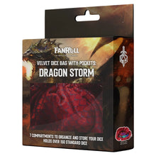 Dice Bag: Dragon Storm: Red Dragon Scales By FanRoll by MDG
