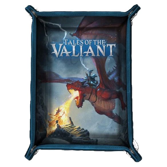Folding Dice Tray: Tales of the Valiant By FanRoll by MDG