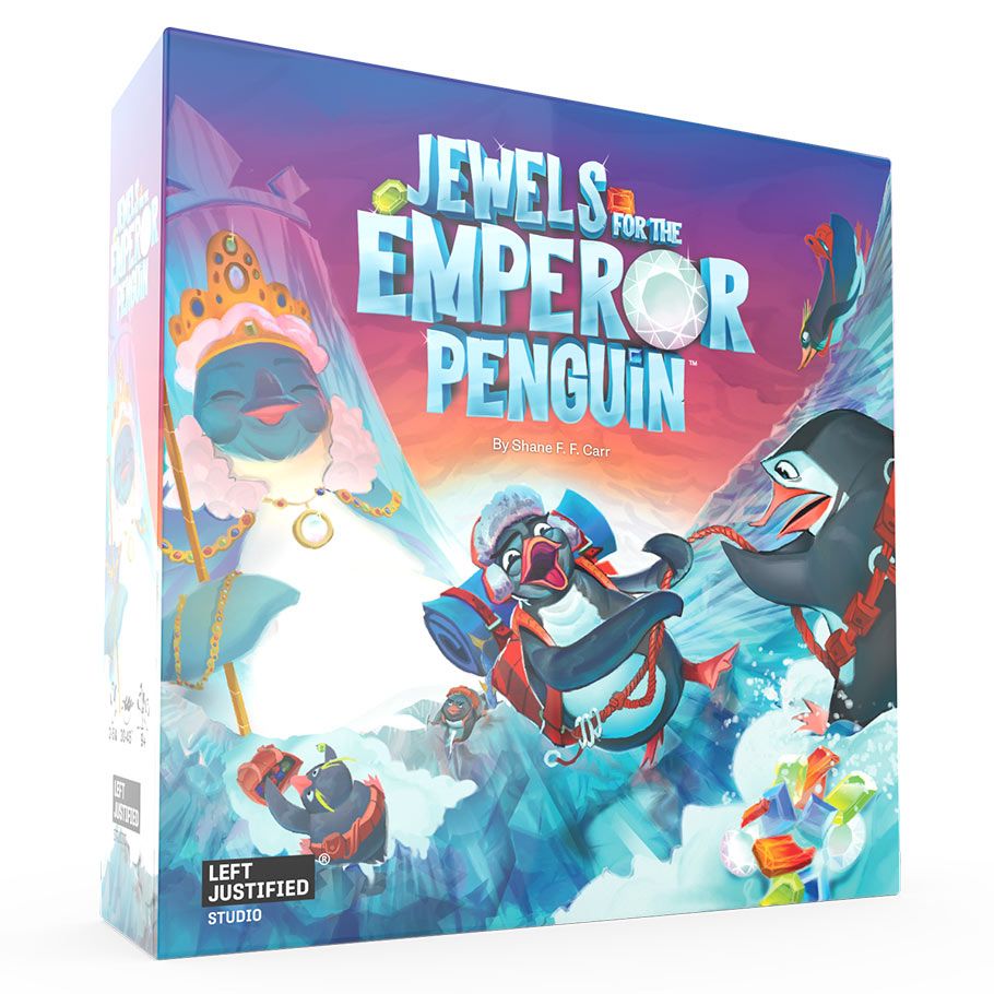 Jewels For The Emperor Penguin By Left Justified Studio