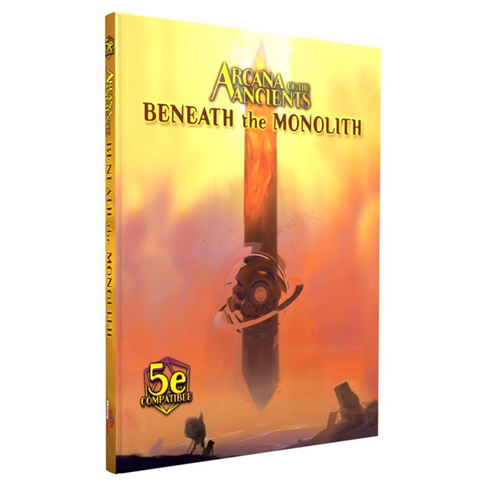 D&D 5E: Numenera: Arcana Of The Ancients: Beneath The Monolith - Cats In Hat Inc.