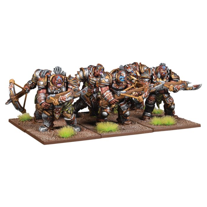 Kings Of War 3rd Edition: Ogre Shooters Horde - Cats In Hat Inc.