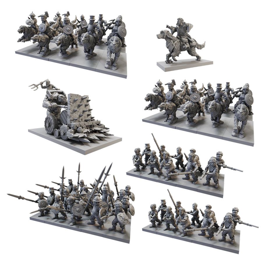 Kings Of War 3rd Edition: Halfling Army