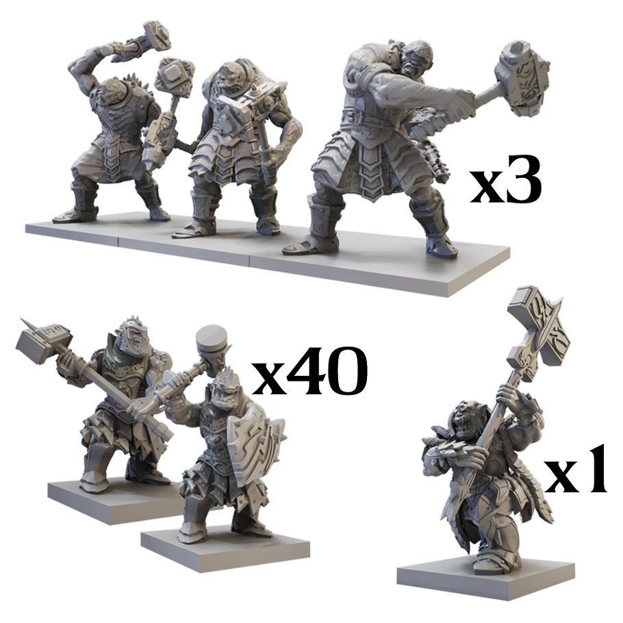 Kings Of War 3rd Edition: Riftforged Orc Army