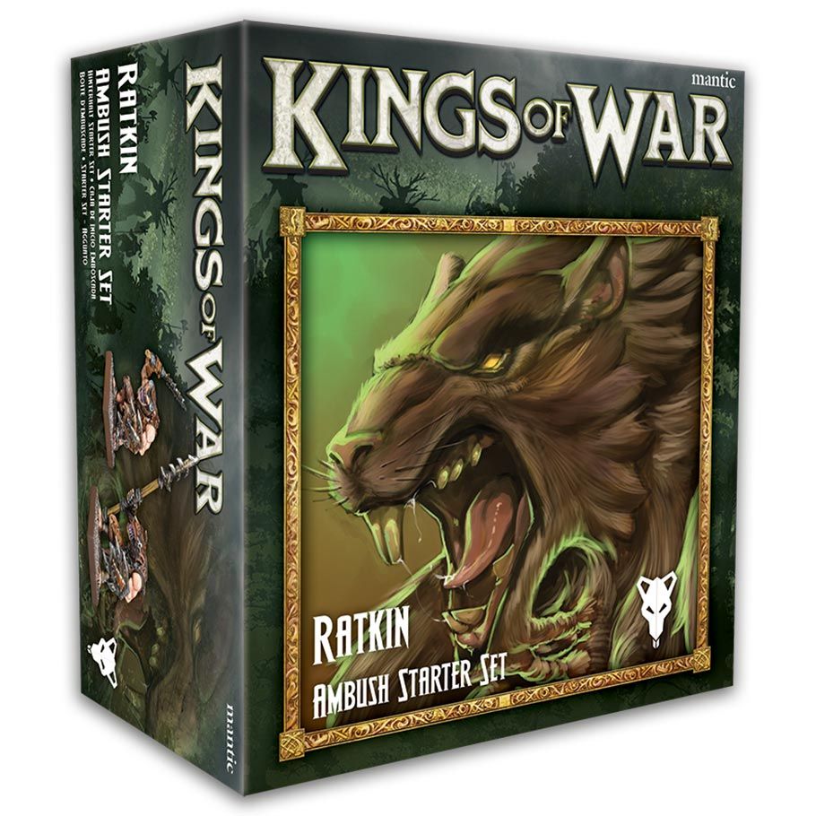 Kings of War Ambush: Ratkin Starter Set By Mantic Entertainment