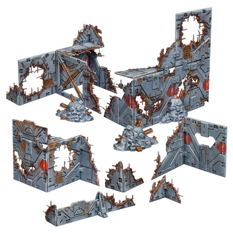 TerrainCrate: Battlefield Ruins By Mantic Entertainment