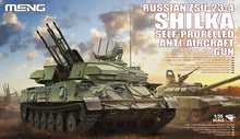1/35 Russian ZSU23-4 Shilka Self-Propelled Anti-Aircraft Weapon System Vehicle