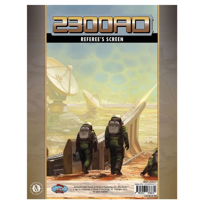 Traveller: 2300AD: Referee's Screen