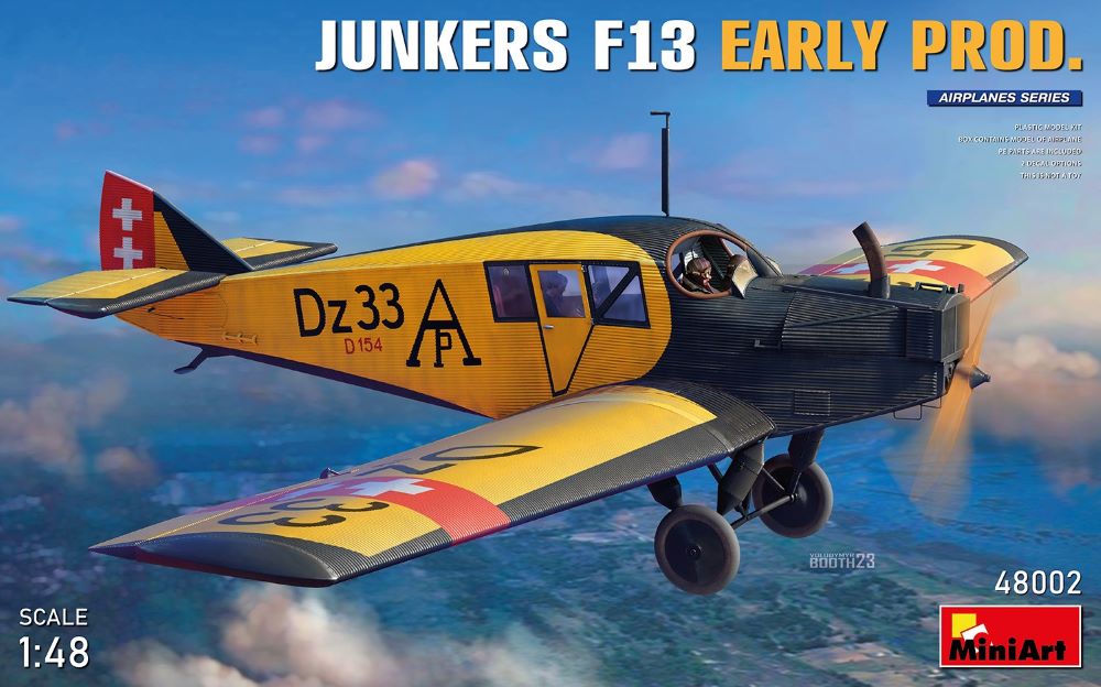 1/48 Junkers F13 Early Production Aircraft