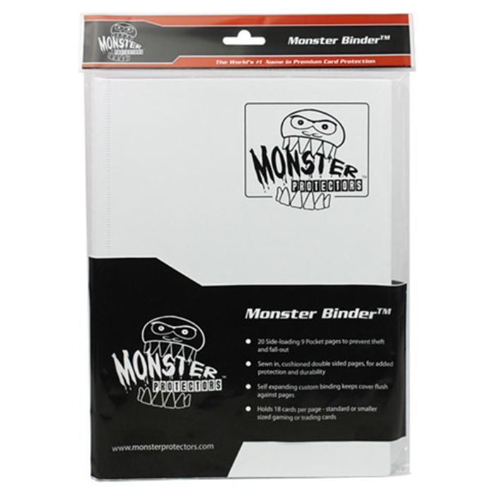 Binder: 9-Pocket Monster Matte White