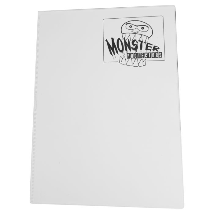 Binder: 9-Pocket: Mega Monster: Matte White