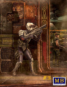 1/24 At the Edge of the Universe: Laurie Lightning Bolt Barnes Special Forces Fighter w/Gun