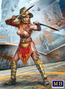1/24 At the Edge of the Universe: Dimachaerus Champion Parselen Female Galaxy Gladiator