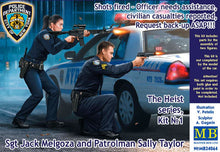 1/24 The Heist: Sgt. Jack Melgoza & Patrol Woman Sally Taylor in Shootout