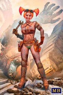 1/24 At the Edge of the Universe: Natie Gladiatorial Robot Engineer Assistant w/Wrench & Toolbelt