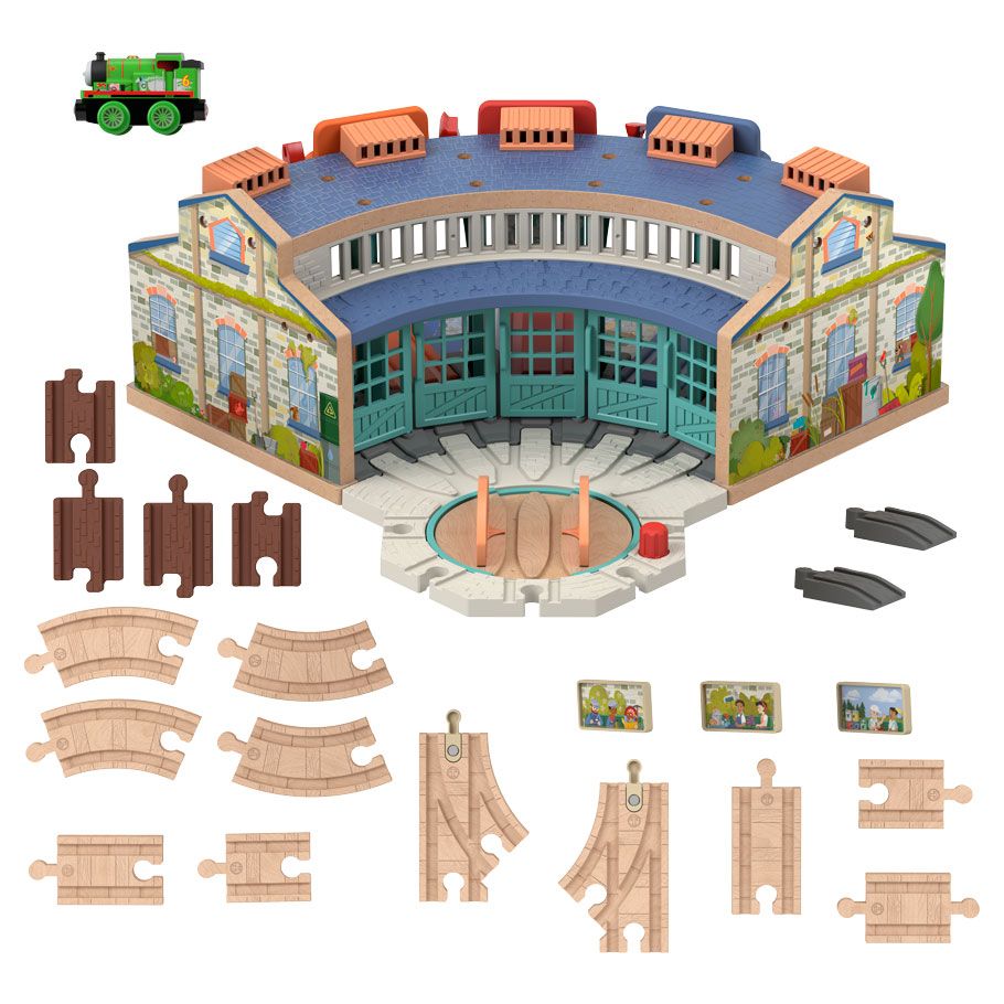 Thomas & Friends: Wood: Tidmouth Sheds Starter Train Set