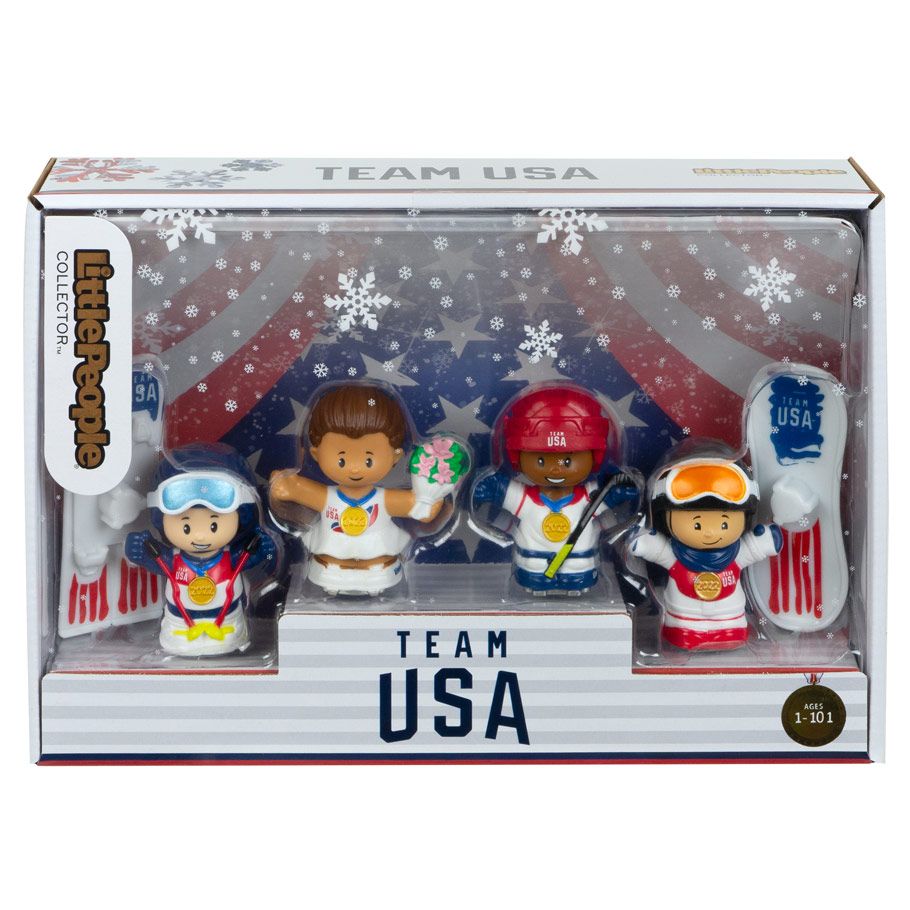 Little People: Collector: Team USA Winter By Fisher-Price