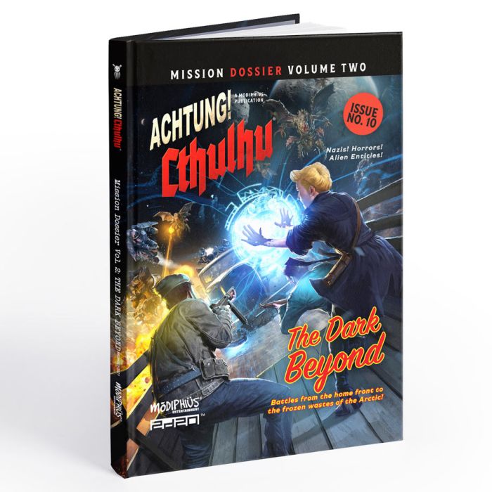 Achtung! Cthulhu 2d20: Mission Dossier 2: The Dark Beyond - Cats In Hat Inc.