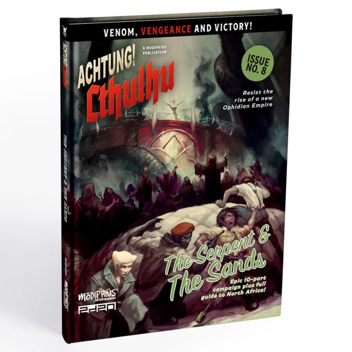 Achtung! Cthulhu 2d20: Serpent And The Sands - Cats In Hat Inc.